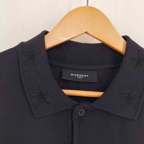 ジバンシィ GIVENCHY スター刺繍 ボーダーポロシャツ メンズ