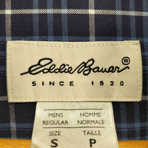 エディーバウアー Eddie Bauer チェック柄オックスフォードシャツ メンズ JPN:S