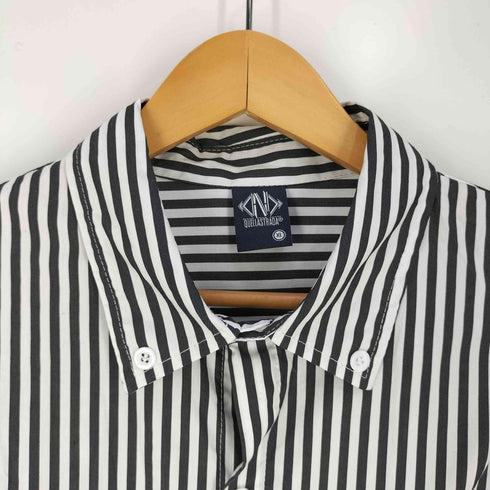 QUELLASTRADA ストライプ ボタンダウン シャツ メンズ JPN:XL