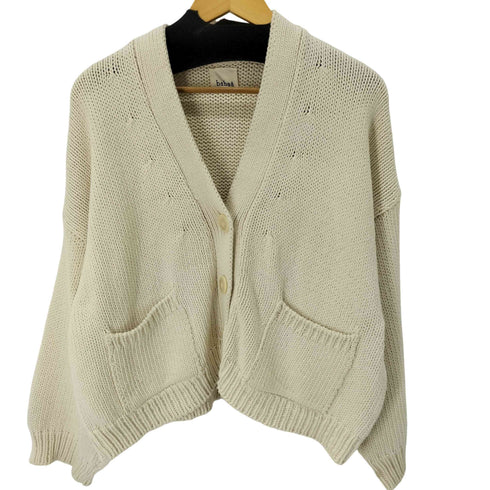 Babaa cardigan no22 natural カーディガン レディース