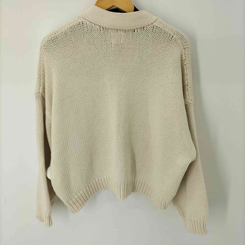 Babaa cardigan no22 natural カーディガン レディース
