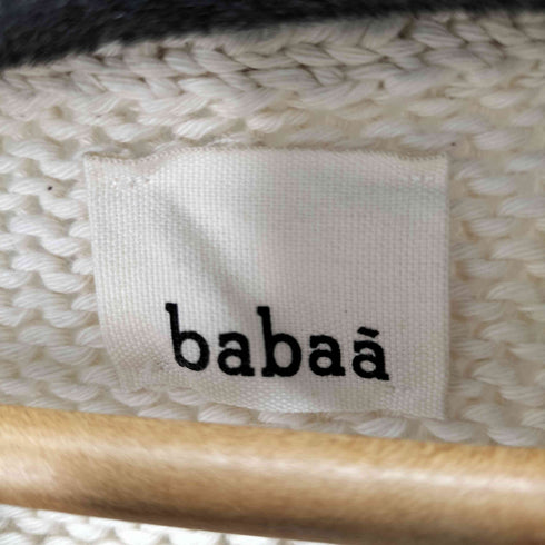 Babaa cardigan no22 natural カーディガン レディース