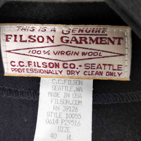 フィルソンガーメント FILSON GARMENT ウール100% usa製 ベスト メンズ 40