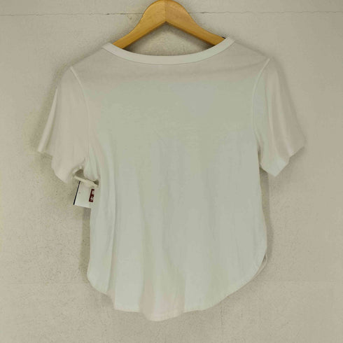 シーバイクロエ SEE BY CHLOE サイドスリットフロントデザインTシャツ レディース JPN:S