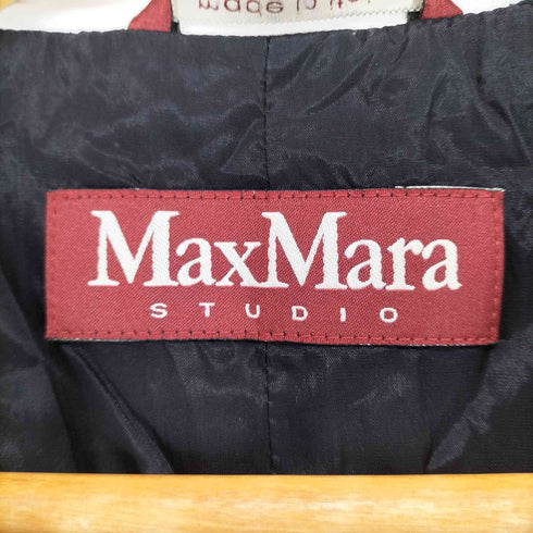 マックスマーラステュディオ MAX MARA STUDIO 襟切替2Bテーラードジャケット レディース JPN:42