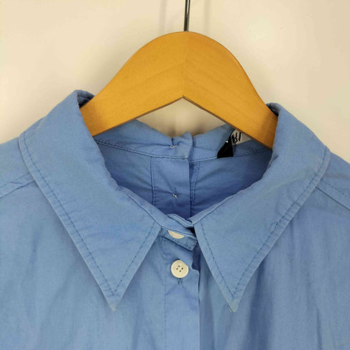 ザラ ZARA バックボタン デザインシャツ レディース import:M