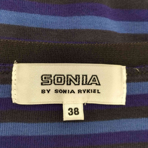 ソニアバイソニアリキエル SONIA by SONIA RYKIEL マルチボーダーカーディガン レディース JPN:38