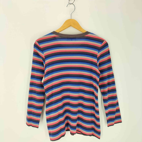 ソニアバイソニアリキエル SONIA by SONIA RYKIEL 星ボタン マルチボーダーカーディガン レディース JPN:38