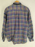 ステューシー Stussy 90s OLD stussy 紺タグ インド製 チェック柄 長袖ネルシャツ メンズ import:M