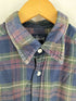 ステューシー Stussy 90s OLD stussy 紺タグ インド製 チェック柄 長袖ネルシャツ メンズ import:M