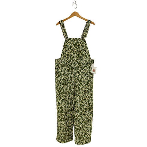 ザラ ZARA 花柄 サロペット レディース import:M