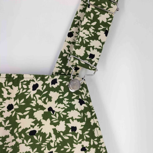 ザラ ZARA 花柄 サロペット レディース import:M