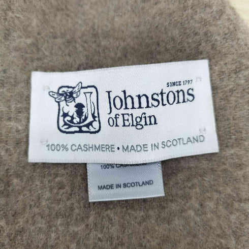 ジョンストンズオブエルガン johnstons of elgin 100%カシミヤ 大判ストール レディース