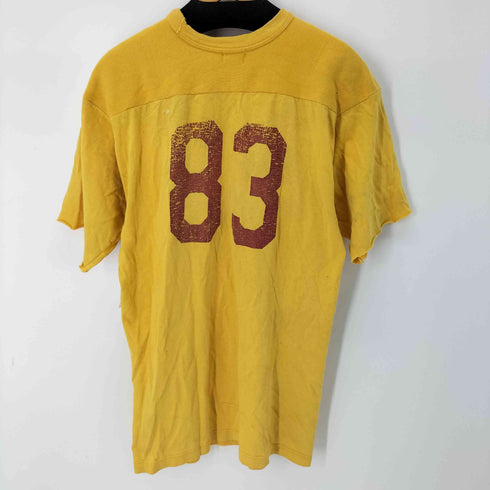 ウィルソン Wilson 60S USA製 S/S ナンバリング フットボールシャツ メンズ