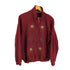 CABINCREEK フラワー刺繍 裏起毛 ジップアップスウェット レディース import:XL
