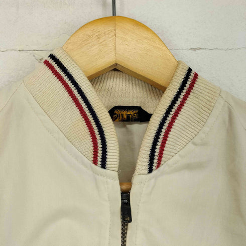 SIR JAC 70S~ トリコカラーリブジップブルゾン 片爪TALON レディース JPN:M