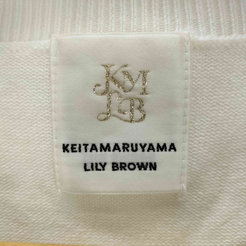 リリーブラウン Lily Brown 金魚刺繍カーディガン レディース FREE