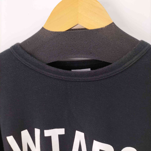 ダブルタップス WTAPS CREW NECK SWEAT ロゴプリント クルーネック スウェット 裏起毛 メンズ 04