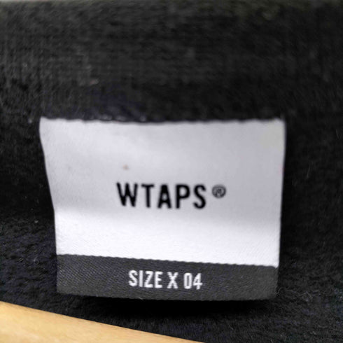 ダブルタップス WTAPS CREW NECK SWEAT ロゴプリント クルーネック スウェット 裏起毛 メンズ 04