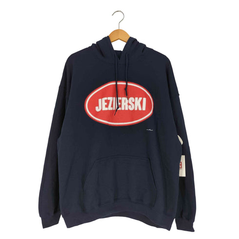 WANNA FOUNDATION JEZIERSKIプリント プルオーバー パーカー メンズ