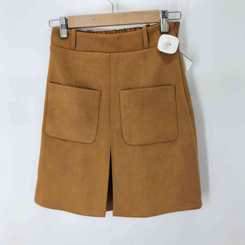 ミルクフェド MILKFED. フェイクスウェードミニスカート レディース ONE SIZE