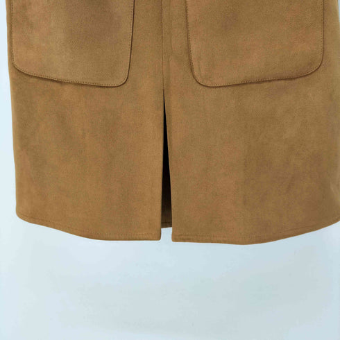 ミルクフェド MILKFED. フェイクスウェードミニスカート レディース ONE SIZE