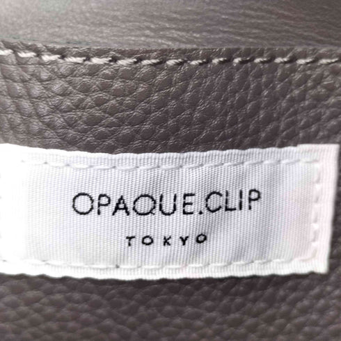 オペークドットクリップ OPAQUE.CLIP 2WAY ショルダー ハンドレザーバッグ レディース