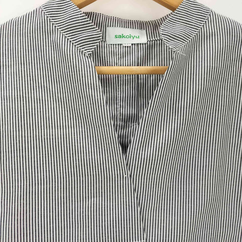 sakoiyu バックボタンブラウス レディース JPN:XXL
