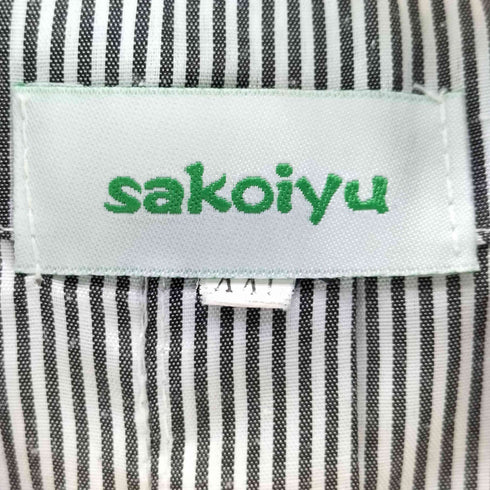 sakoiyu バックボタンブラウス レディース JPN:XXL