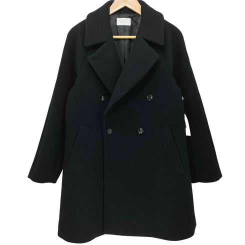 ユナイテッドアローズグリーンレーベルリラクシング UNITED ARROWS green label relaxing ウール混 ダブルテーラードコート レディース JPN:36