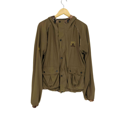 MAD DOG GEAR リアルツリー切替フリースジップジャケット メンズ JPN:L