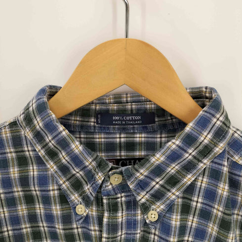 チャップスラルフローレン CHAPS RALPH LAUREN ボタンダウン チェックシャツ メンズ JPN:L