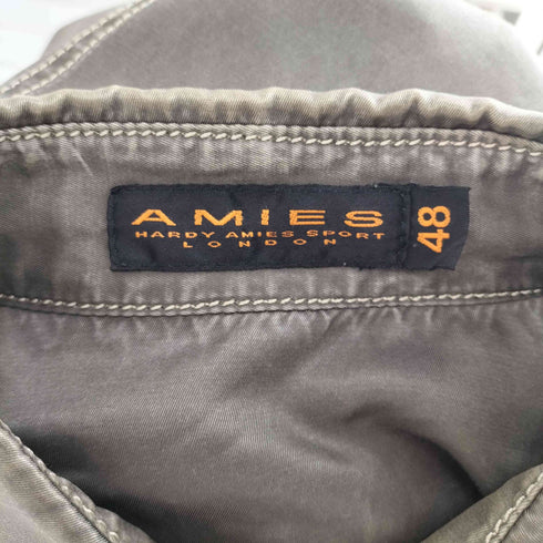 ハーディエイミス HARDY AMIES ギミックボタンサテンシャツ メンズ JPN:48