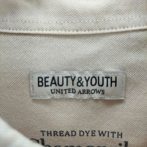 ビューティーアンドユースユナイテッドアローズ BEAUTY & YOUTH UNITED ARROWS ボタニカル オックスフォード ビッグシルエット シャツ メンズ FREE