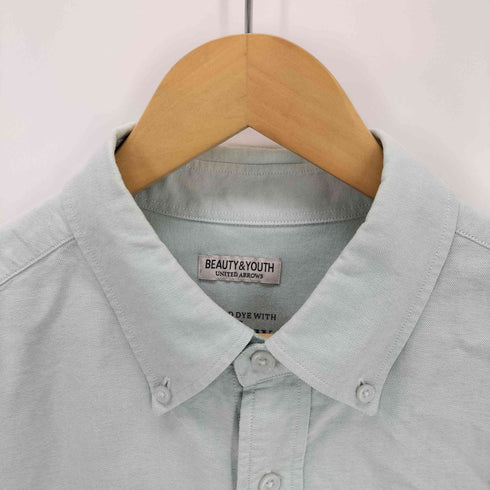 ビューティーアンドユースユナイテッドアローズ BEAUTY & YOUTH UNITED ARROWS ボタニカル オックスフォード ビッグシルエット シャツ メンズ FREE