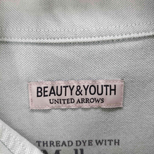ビューティーアンドユースユナイテッドアローズ BEAUTY & YOUTH UNITED ARROWS ボタニカル オックスフォード ビッグシルエット シャツ メンズ FREE