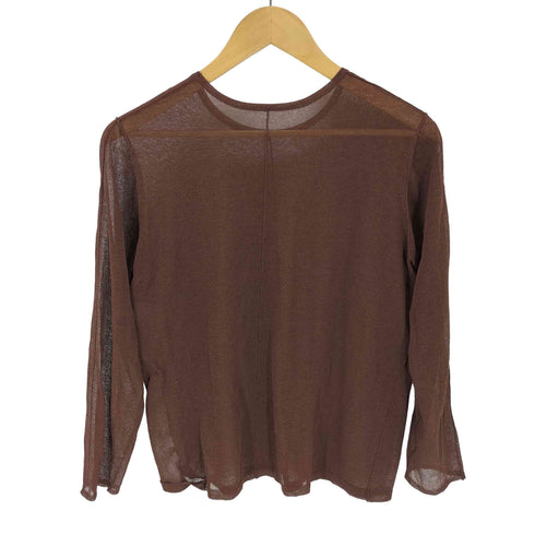 レイビームス Ray BEAMS アウトシームシアーカラーネックトップス レディース FREE
