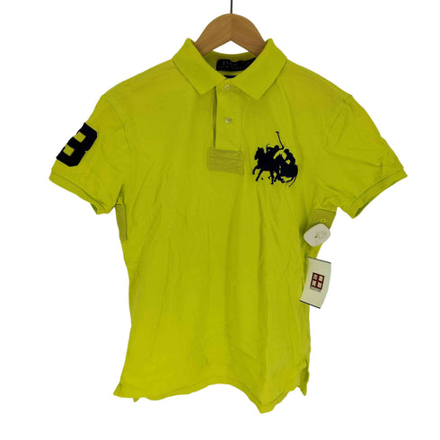 ポロラルフローレン POLO RALPH LAUREN CUSTOMFIT ポニー 刺繍 ナンバリング 3 ポロシャツ メンズ import:M