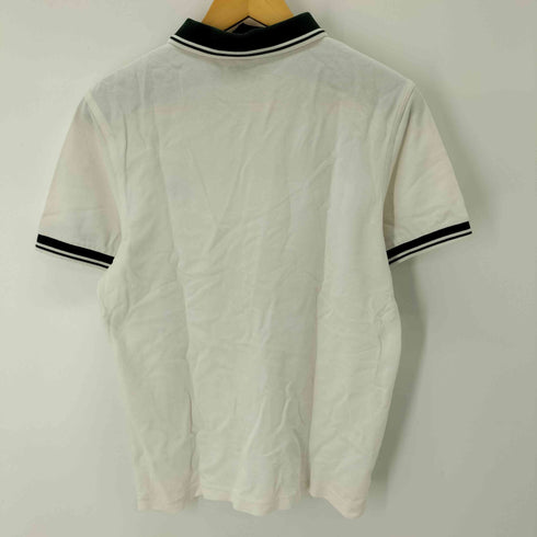 フレッドペリー FRED PERRY フロントロゴ刺繍 S/S ポロシャツ メンズ import:M