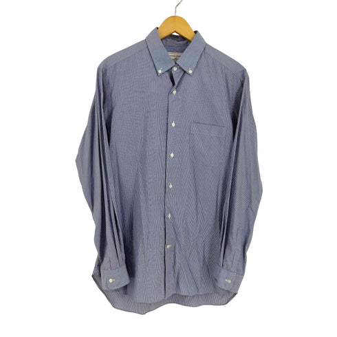 ユナイテッドアローズ UNITED ARROWS ピンストライプ ショートボタンダウンシャツ メンズ JPN:L