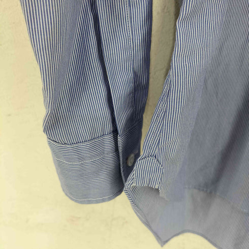 ユナイテッドアローズ UNITED ARROWS ピンストライプ ショートボタンダウンシャツ メンズ JPN:L