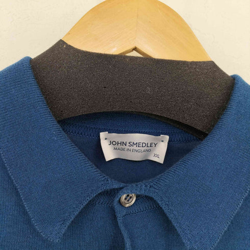 ジョンスメドレー JOHN SMEDLEY 英国製 SEAISLAND COTTON Knit Polo Shirt ADRIAN メンズ JPN:XXL