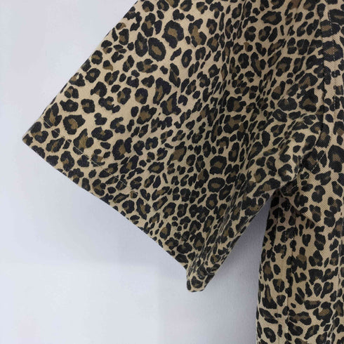 テンプテーション Temptation レオパード S/S シャツ メンズ JPN:L