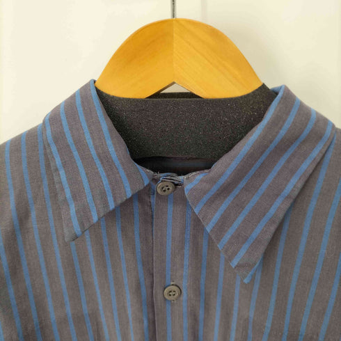 レッドキャップ RED KAP リメイク クロップドストライプ L/S シャツ メンズ import:L