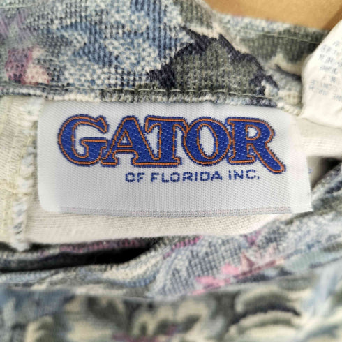 GATOR ジャガード 花柄パンツ レディース 14