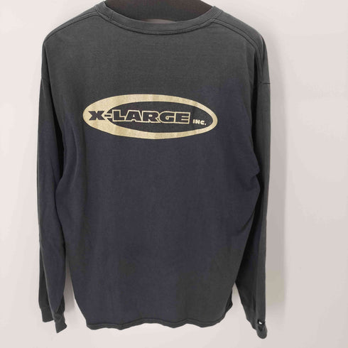 エクストララージ XLARGE 両面プリント L/S Tシャツ メンズ import:L