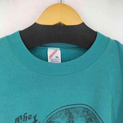 ジャージーズ JERZEES 90s USA製 プリントクルーネックスウェット メンズ JPN:XL