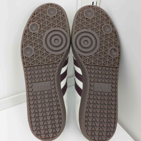 アディダスオリジナルス adidas Originals 別注 SAMBA OG exclusive model サンバ ローカットスニーカー White Maroon Gum メンズ JPN:26