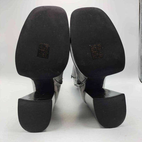ジェフリーキャンベル Jeffrey Campbell WIDOW NB BOOTS メタリック ミドル ブーツ レディース EUR:38