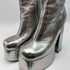 ジェフリーキャンベル Jeffrey Campbell WIDOW NB BOOTS メタリック ミドル ブーツ レディース EUR:38